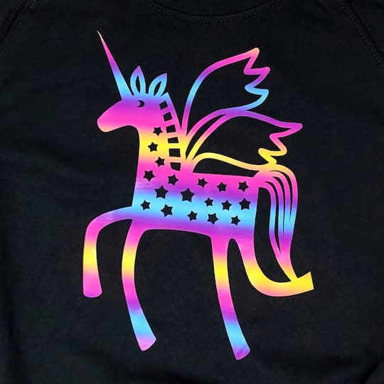 6 Pack: Siser® EasyPatterns® Plus Heat Transfer Vinyl, Ombre Unicorn